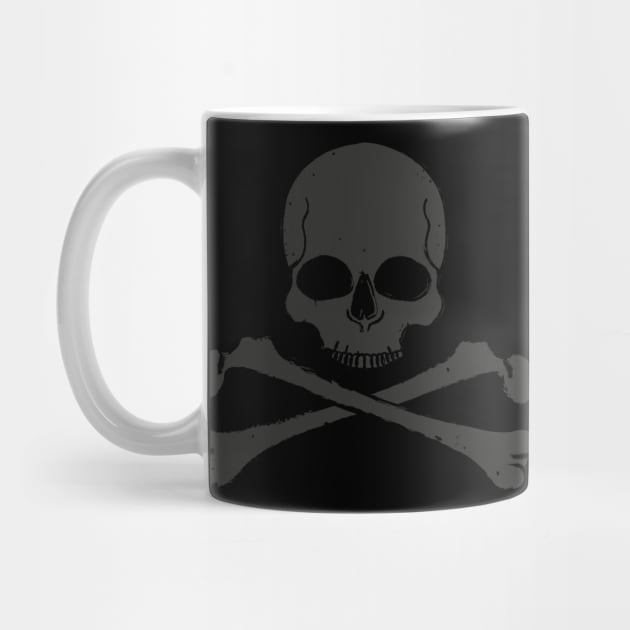 Jolly Roger - Skull and Crossbones by 461VeteranClothingCo